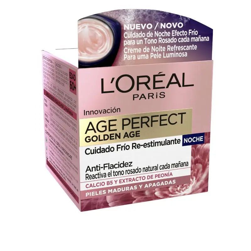 L'Oréal Paris Age Perfect Golden Age Night Care Soin froid re-stimulant anti-relâchement