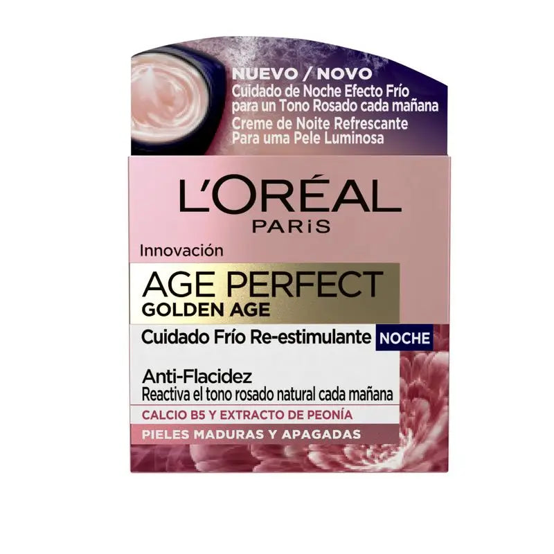 L'Oréal Paris Age Perfect Golden Age Night Care Soin froid re-stimulant anti-relâchement