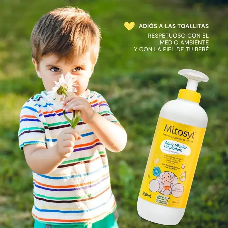 Mitosyl Baby Eau micellaire sans rinçage, 500 ml