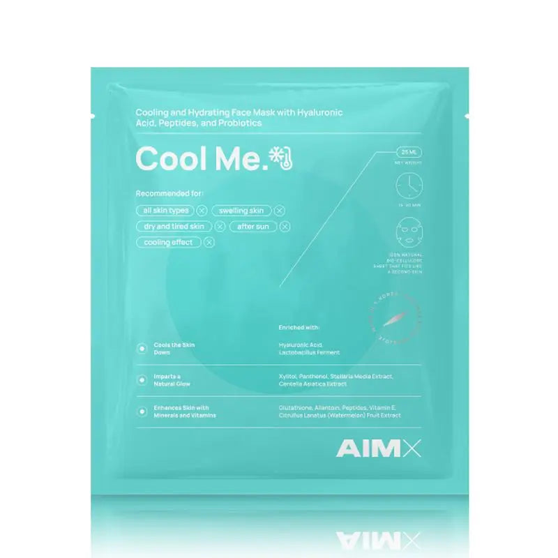 Masque pour le visage "Cool Me" d'Aimx, 25 ml