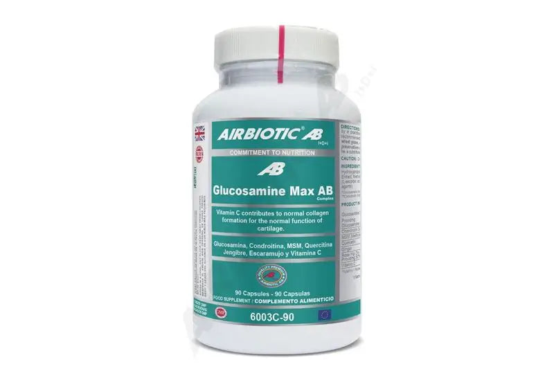Airbiotic Glucosamine Max Ab Complex, 90 Capsules