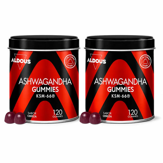 Aldous Bio Ashwagandha Ksm-66 , 120 Gummies , pack 2