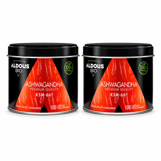 Aldous Bio Ashwagandha Ksm-66 Bio, 600 Mg , pack 2