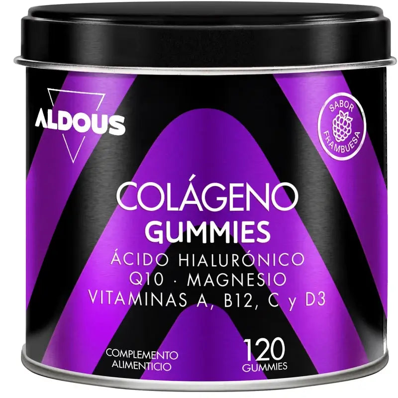 Aldous Bio Hydrolysed Collagen With Hyaluronic Acid, Coenzyme Q10, Zinc And Vitamins, 120 gummies