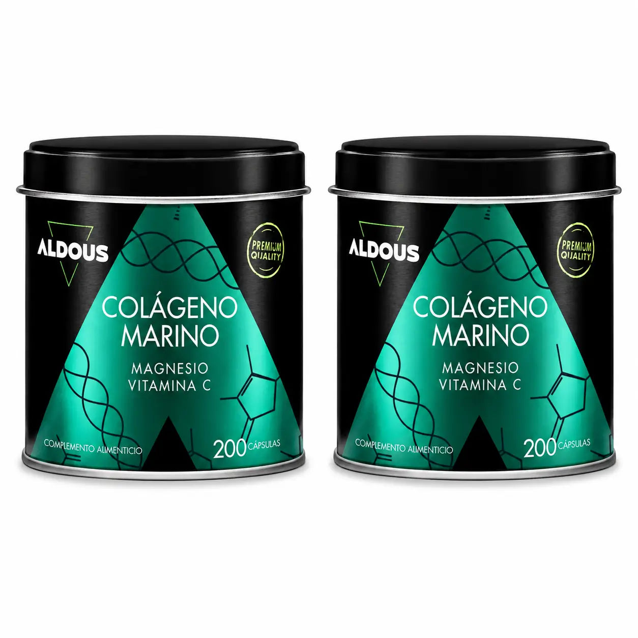 Aldous Bio Marine Collagen, 200 gélules, pack 2