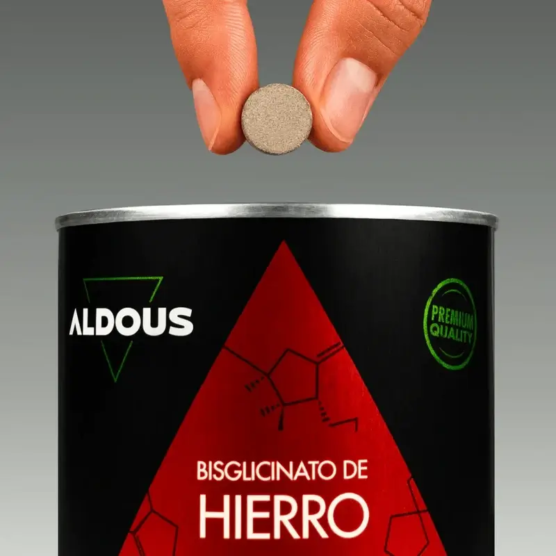 Aldous Bio Fer Vitamine C, B12 & Acide Folique , 200 gélules