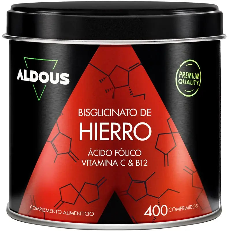 Aldous Bio Iron Vitamin C, B12 & Folic Acid , 200 capsules