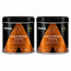 Aldous Bio Complexe Maca Noir Péruvien Arginine, Zinc, Vitamine C, B12 & B6 , 200 Capsules , pack 2