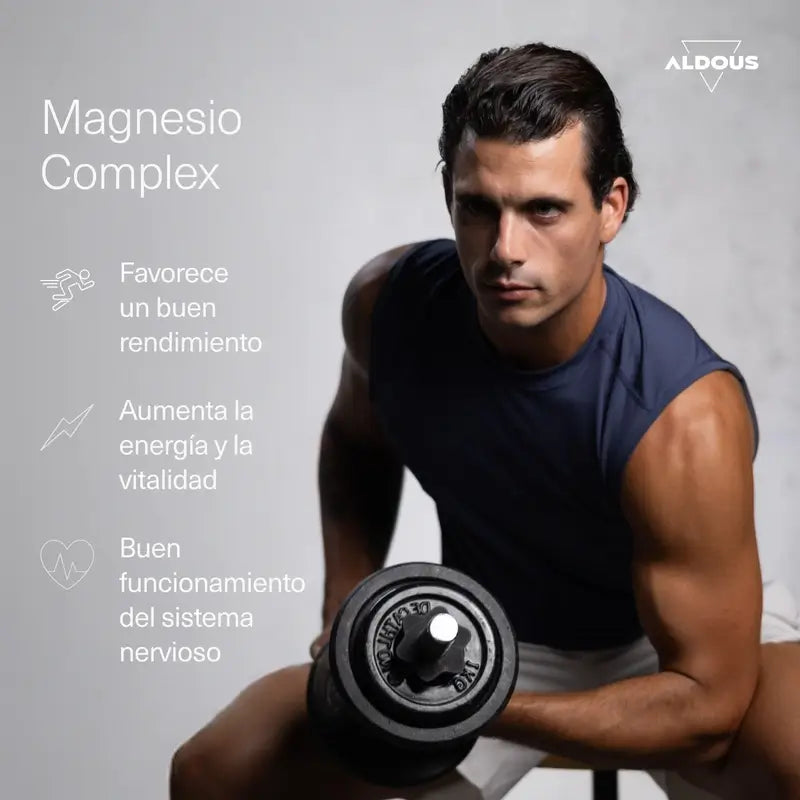 Aldous Bio Complexe Magnésium Triple 3000Mg, 200 gélules