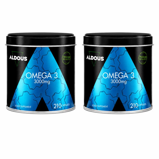 Aldous Bio Omega 3 3000Mg, 210 gélules, pack 2