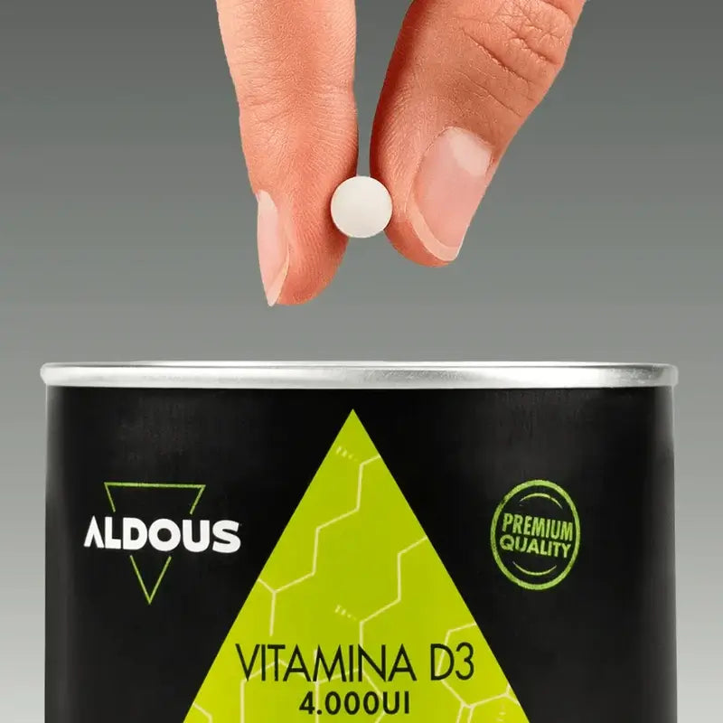 Aldous Bio Vitamine D3 4000 Ui Aldous, 500 comprimés