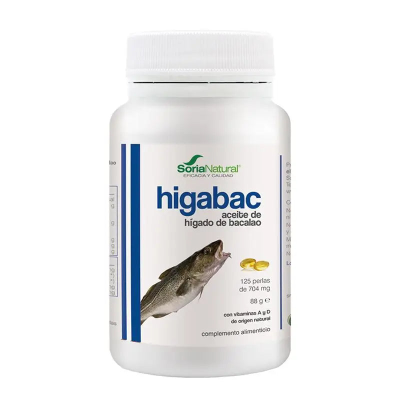 Alecosor Higabac Cod Liver Pearls , 125 pearls