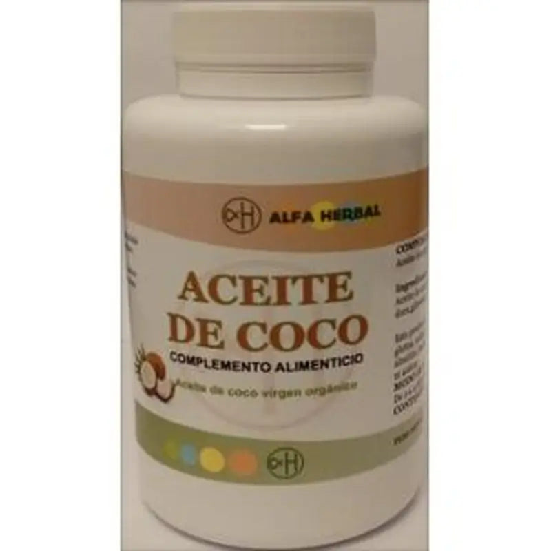 Alpha Herbal Coconut Oil 120 Capsules