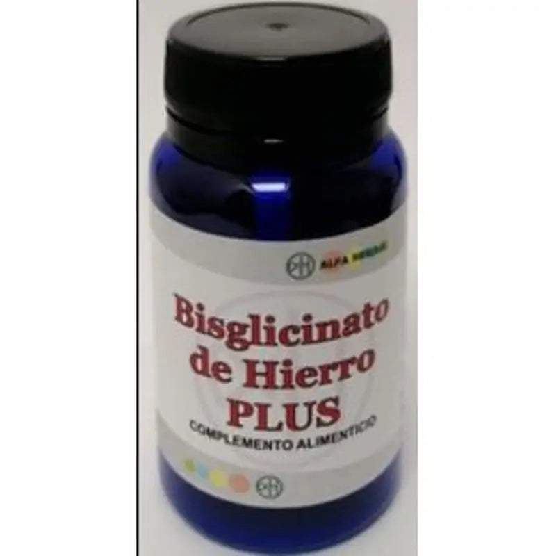 Alpha Herbal Iron Bisglycinate Plus 60 Capsules