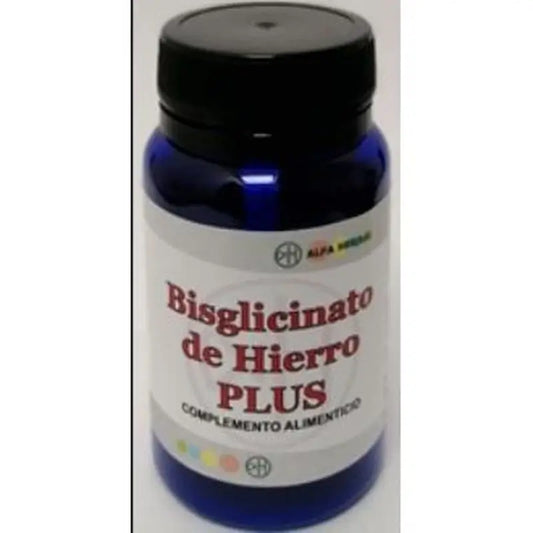 Alpha Herbal Iron Bisglycinate Plus 60 Capsules
