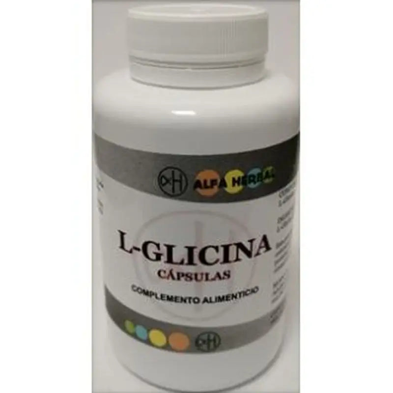 Alpha Herbal L-Glycine 100 Capsules
