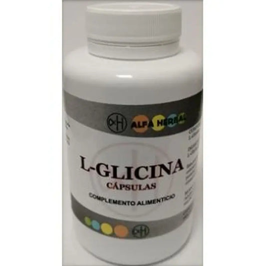 Alpha Herbal L-Glycine 100 Capsules
