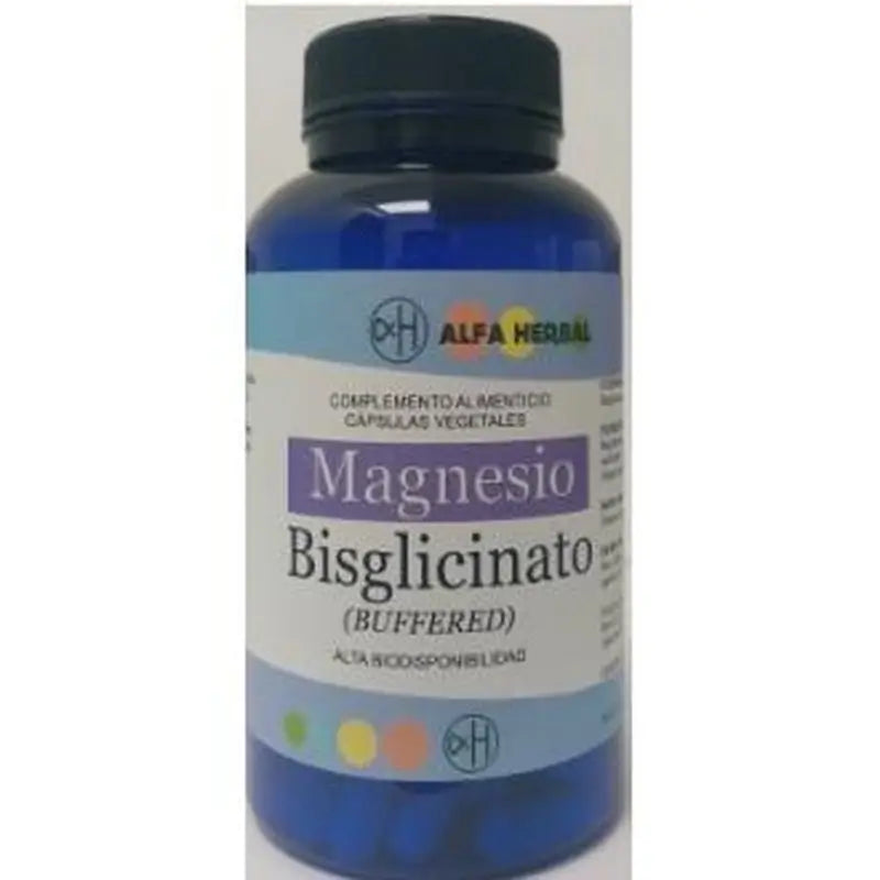 Alpha Herbal Magnesium Bisglycinate 120Vcaps.