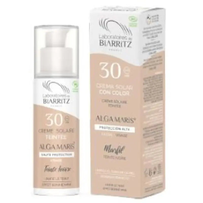 Alga Maris - Lab. Biarritz Facial Cream Ivory Colour Spf30 50Ml.