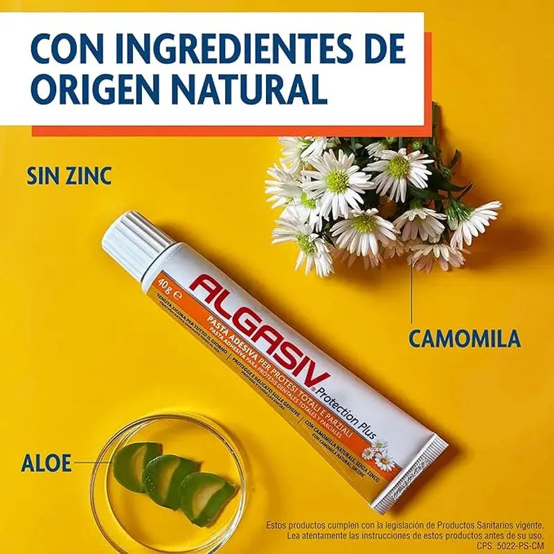 Algasiv Protection Plus Pâte adhésive 40Gr