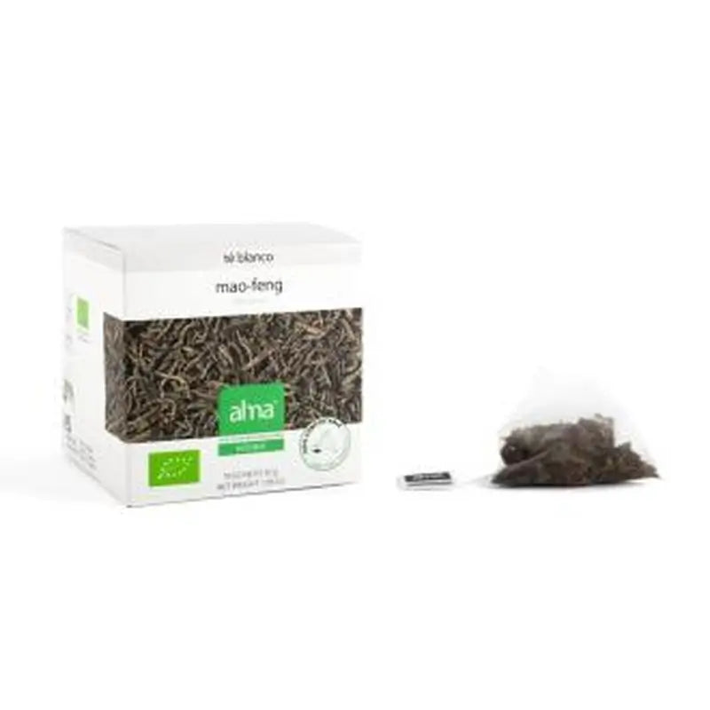 Alma Home White Tea Mao Feng Infusion 15Piramides. Eco Vegan