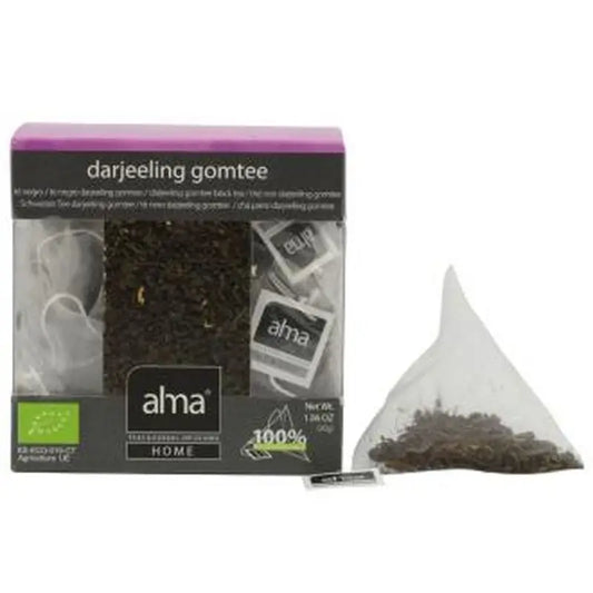 Alma Home Darjeeling Tea Infusion 15Piramides. Eco Vegan