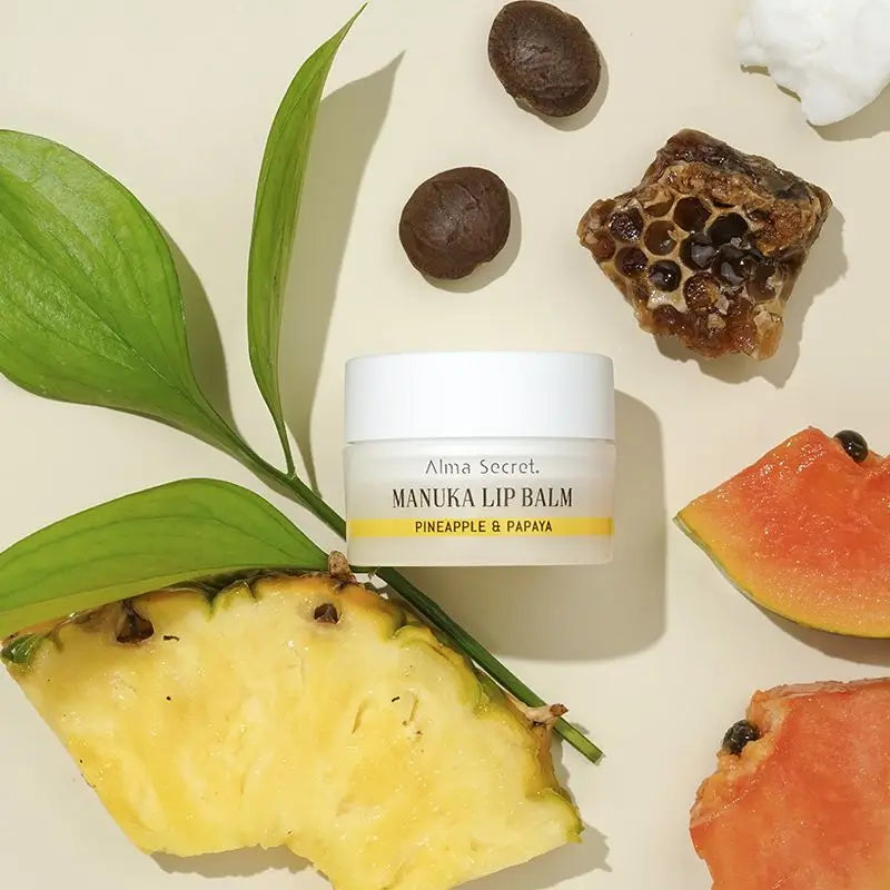 Alma Secret Baume à lèvres Inca Inchi & Manuka - Ananas & Papaye - Alma Secret Baume à lèvres - Inca Inchi & Manuka - Ananas & Papaye