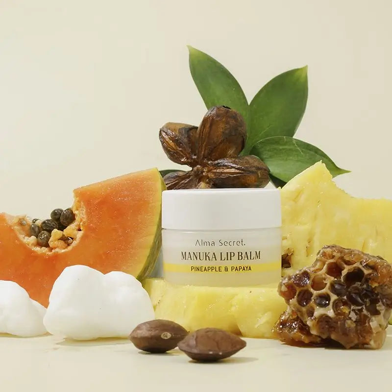Alma Secret Baume à lèvres Inca Inchi & Manuka - Ananas & Papaye - Alma Secret Baume à lèvres - Inca Inchi & Manuka - Ananas & Papaye