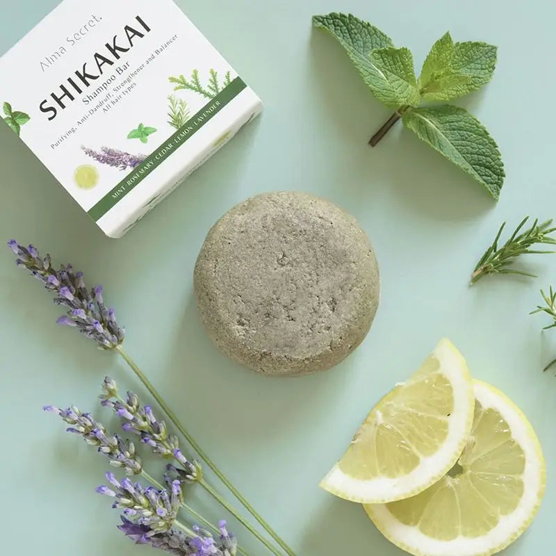 Alma Secret Shikakai Shampooing solide (chute de cheveux, pellicules et dermatite)