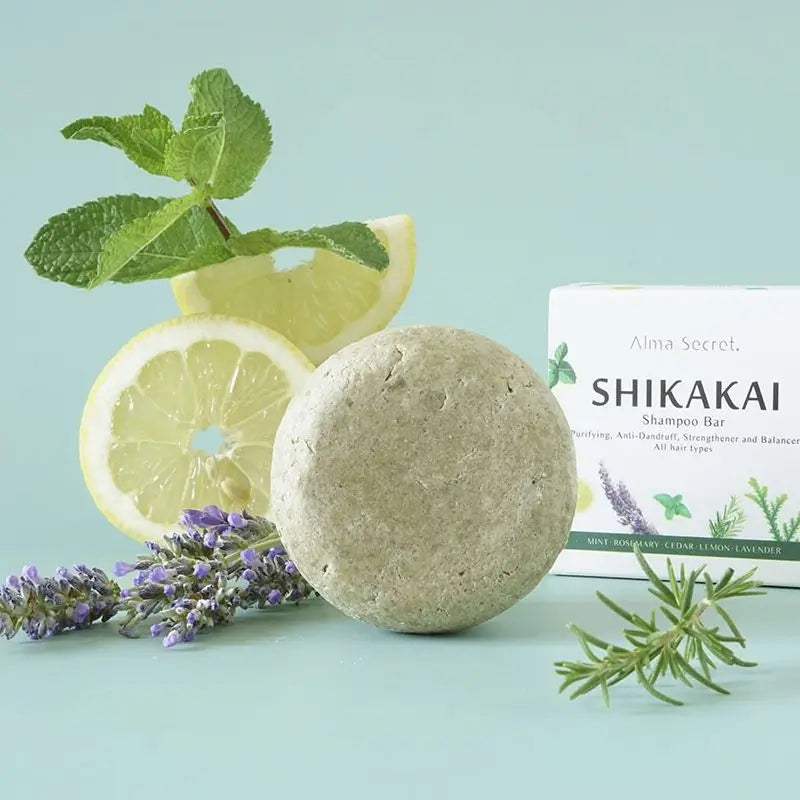 Alma Secret Shikakai Shampooing solide (chute de cheveux, pellicules et dermatite)