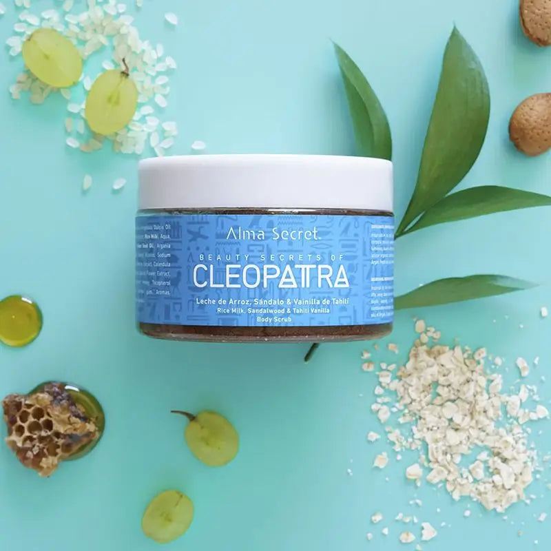 Gommage au lait de riz au bois de santal et à la vanille d'Alma Secret Cleopatra