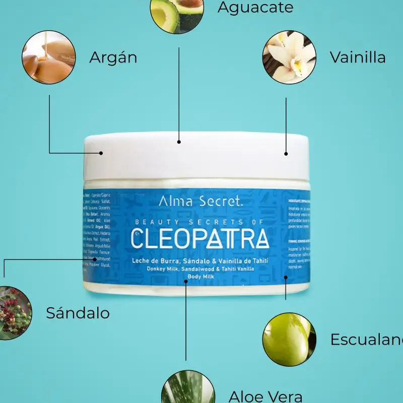 Crème hydratante Alma Secret au lait d'ânesse, au bois de santal et à la vanille de Tahiti