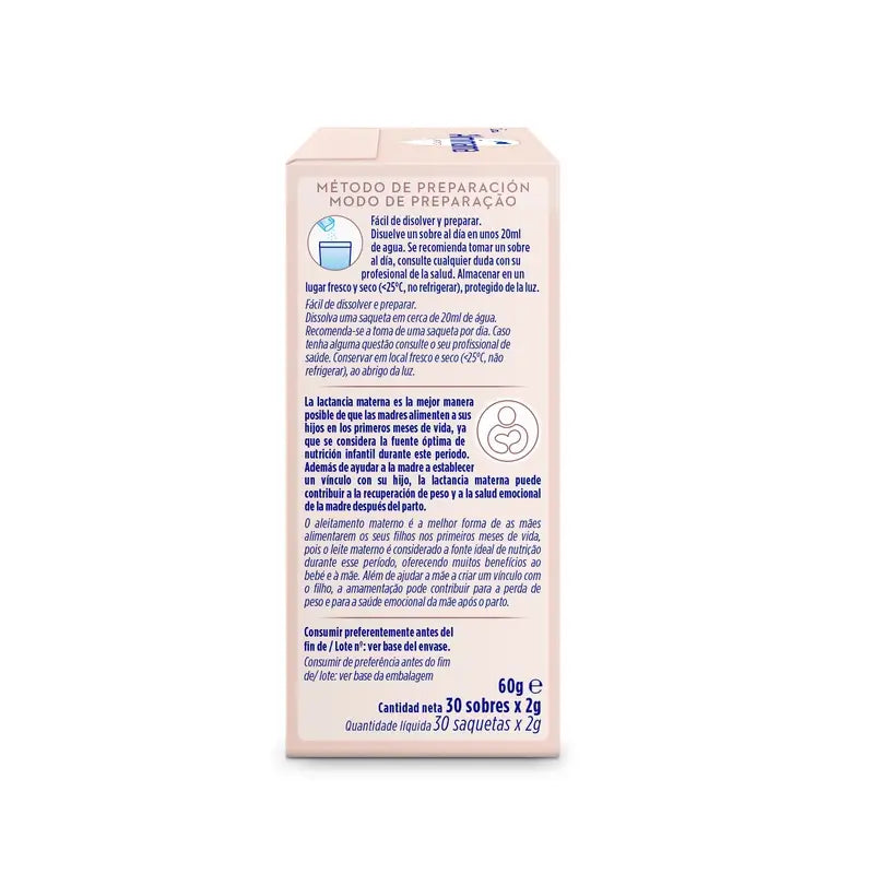 Almimama Complément alimentaire pour l'allaitement, 30 Sachets de 2 grammes