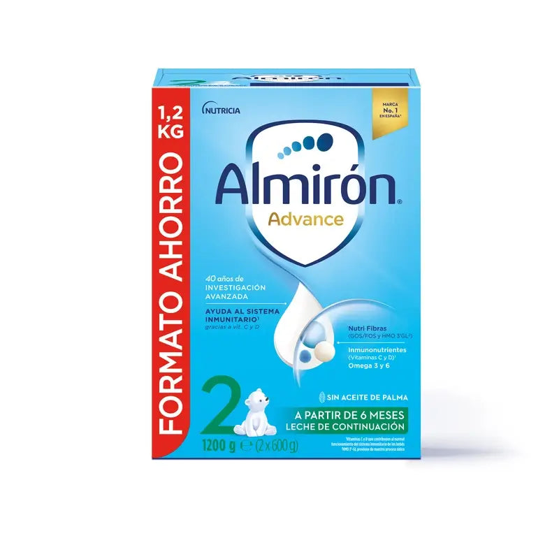 Almiron Advance 2, Powdered Formula for Infants, 6 Months and Older, 1200g
