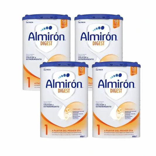 Almiron Advance Digest 1, Anti-Colic & Constipation Baby Formula, 4 x 800g