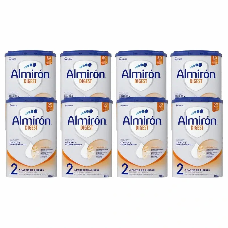 Almiron Advance Digest 2 Milk Formula Powder, From 6 Months , 8 x 800 grams