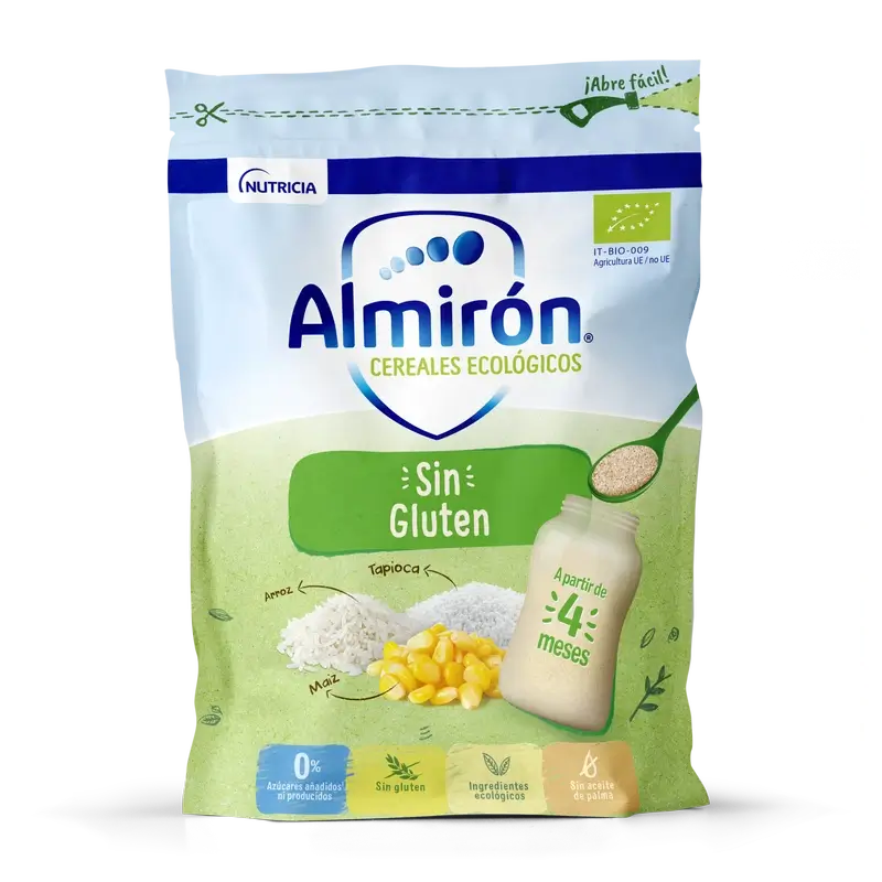 Almirón Organic Gluten Free Cereals, 200g