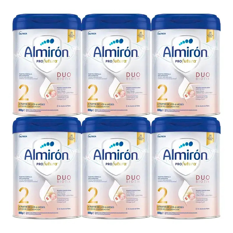Almirón Profutura Duobiotik 2, Pack 6 x 800 g