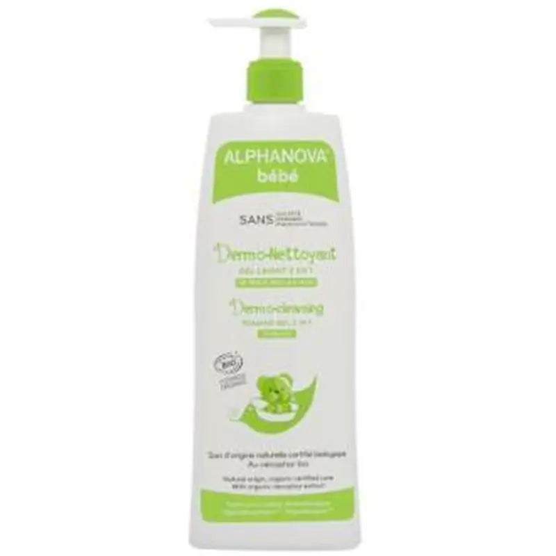 Alphanova Baby Dermo-Cleansing Gel 500Ml. Bio
