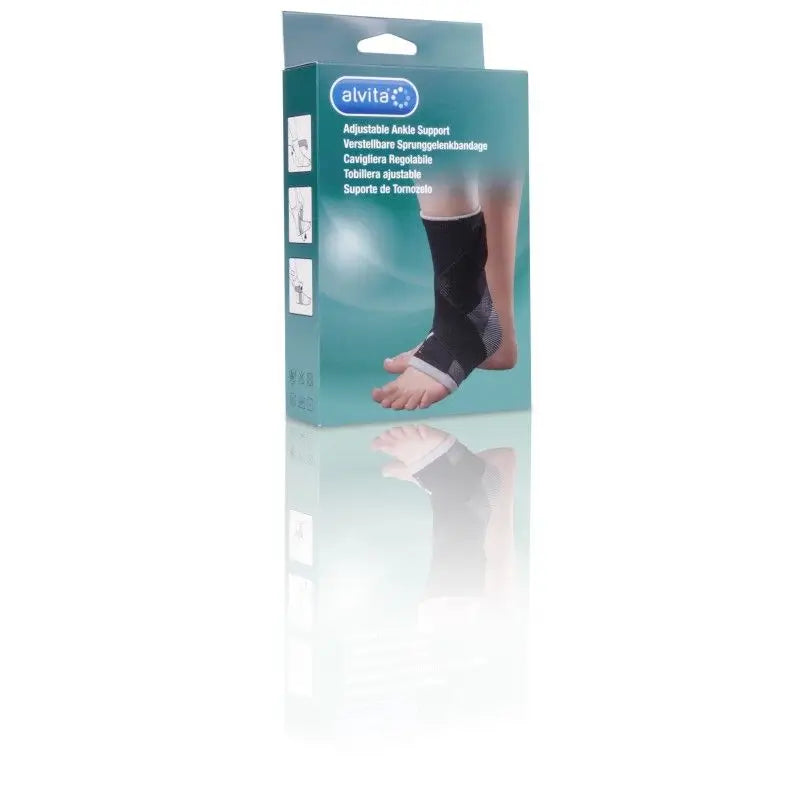 Alvita Adjustable Ankle Brace Alvita Size 2
