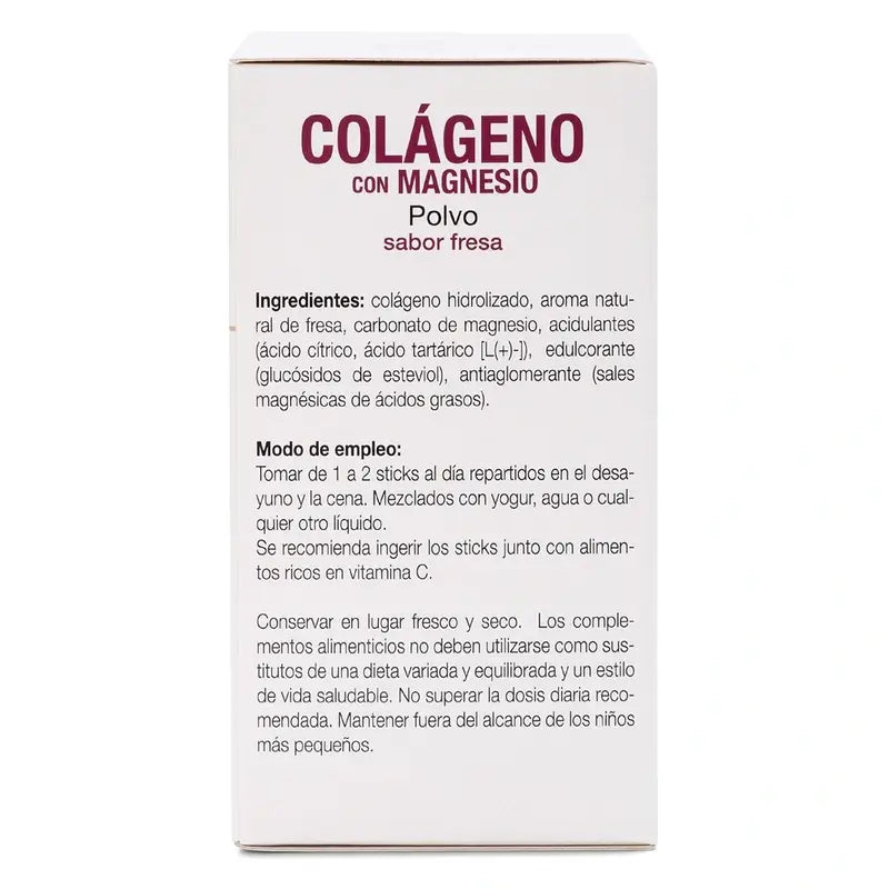 Ana Maria Lajusticia Collagen with Magnesium strawberry flavour, 20 sticks