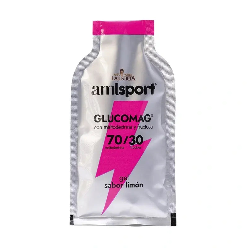 AML SPORT Glucomag 70/30 gel goût citron, 10 sachets de 30 ml