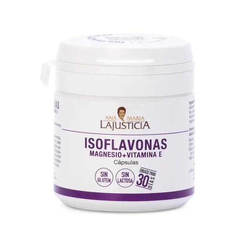 Ana Maria Lajusticia Isoflavones with Magnesium + Vitamin E, 30 capsules