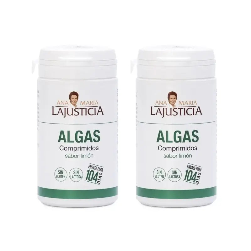 Ana María Lajusticia Algae Lemon Flavour , 2X104 Tablets