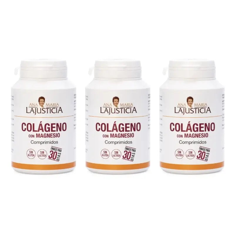 Ana Maria Lajusticia Collagen with Magnesium, 3x180 tablets