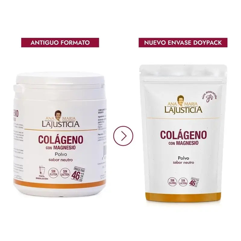 Ana Maria Lajusticia Collagen With Magnesium Doypack , 3x350 grammes
