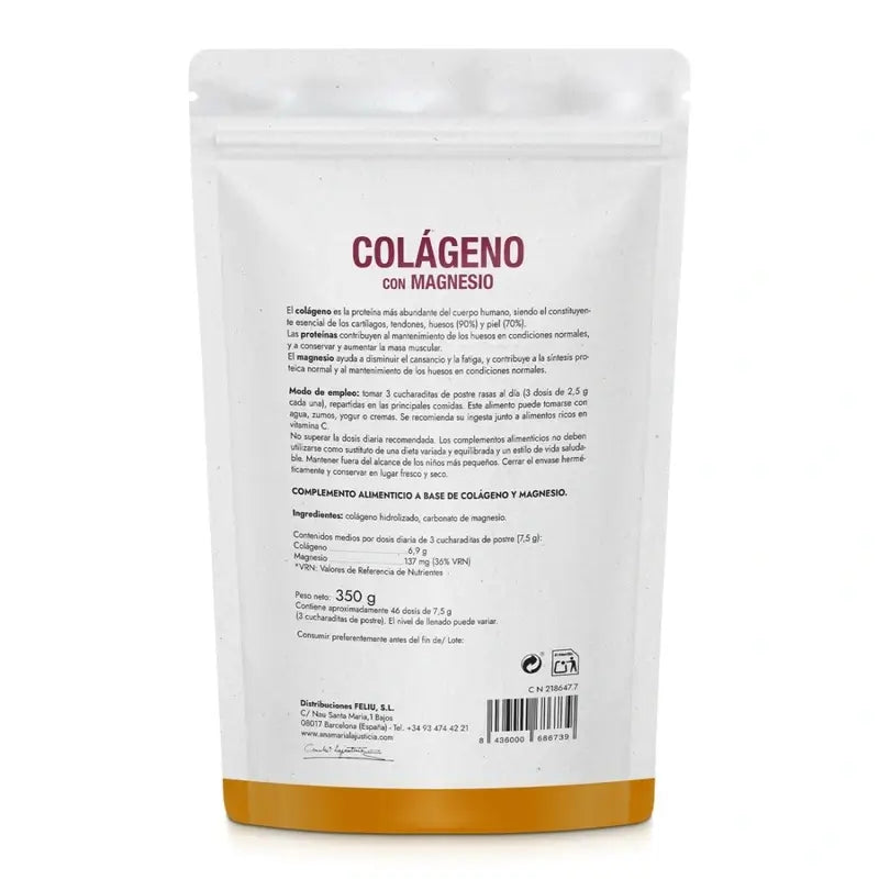 Ana Maria Lajusticia Collagen With Magnesium Doypack , 350 grammes