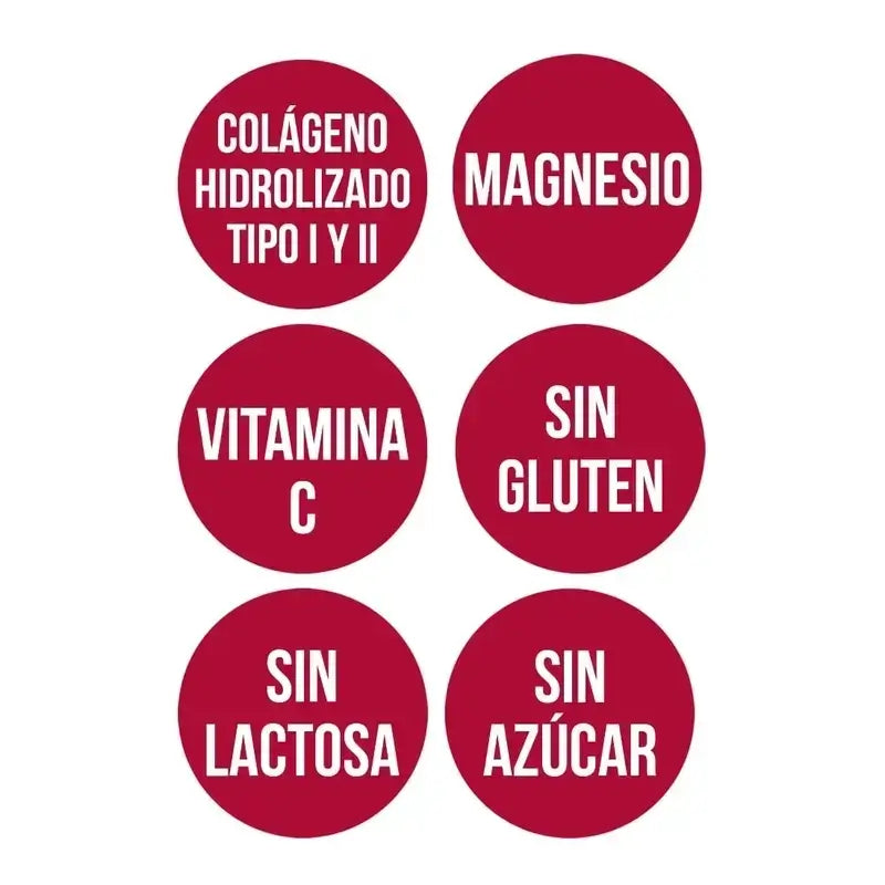 Ana Maria Lajusticia Collagen With Magnesium + Vit.C Strawberry Flavour Powder Doypack, 2x350 grammes