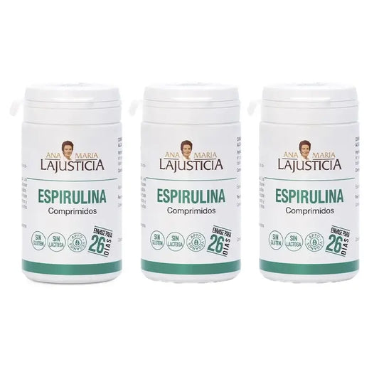 Ana Maria Lajusticia Spirulina , 3X160 Tablets