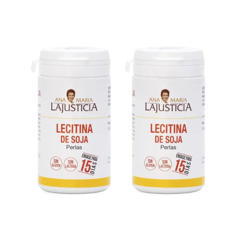 Ana Maria Lajusticia Soy Lecithin, 2X90 Softgels